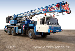 jeřáb AD25 autojeřáb AD 25